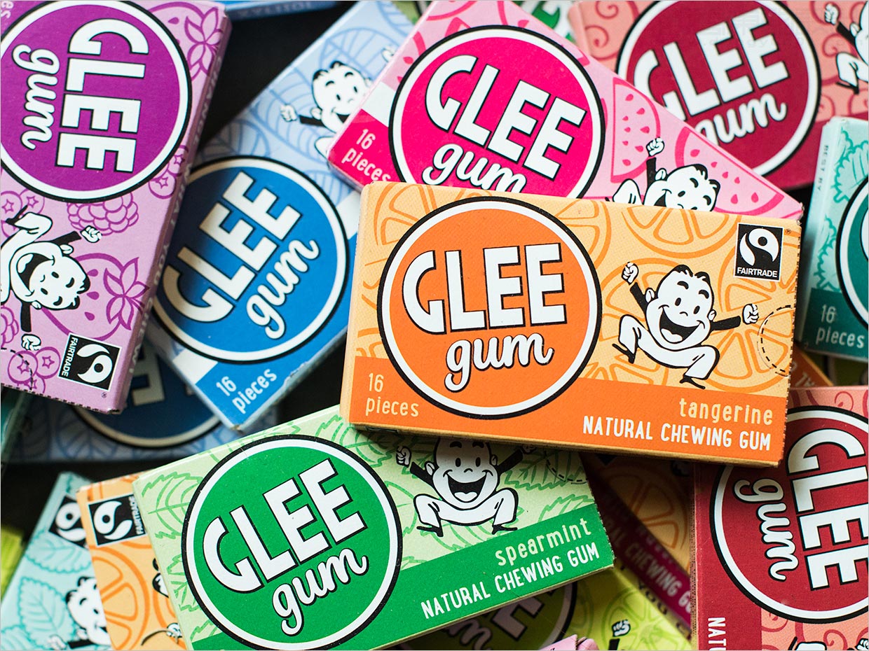 Glee Gum口香糖包裝設(shè)計