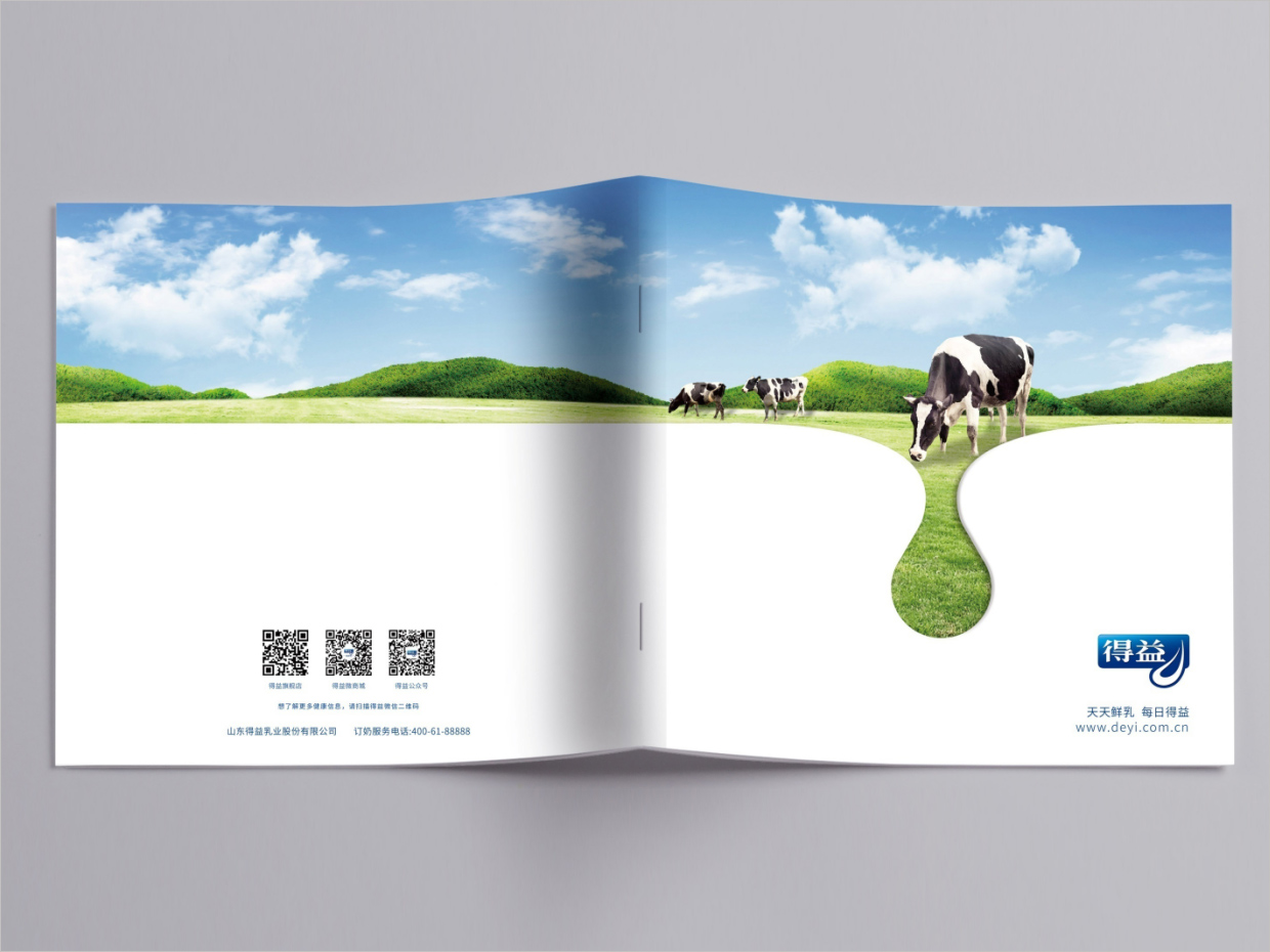 山東得益乳業(yè)股份有限公司畫冊(cè)設(shè)計(jì)之封面設(shè)計(jì) 山東得益乳業(yè)股份有限公司畫冊(cè)設(shè)計(jì)之封面設(shè)計(jì)