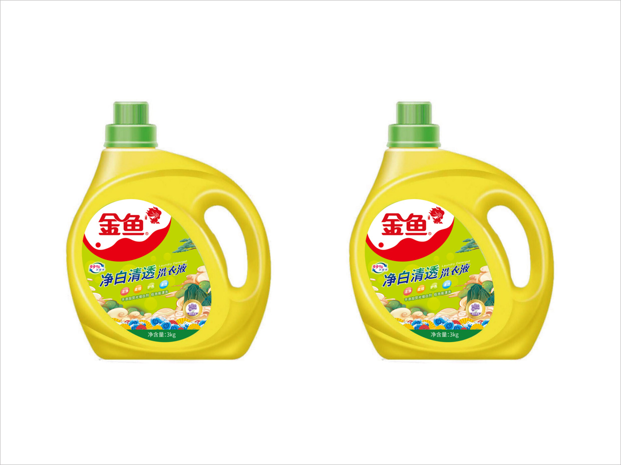 北京金魚洗衣液日化用品包裝設(shè)計(jì) 北京金魚洗衣液日化用品包裝設(shè)計(jì)