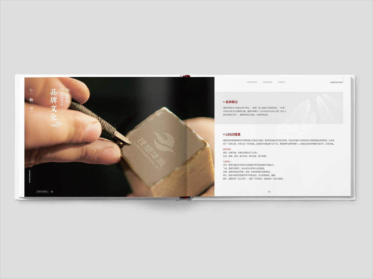 理想華萊科技集團(tuán)公司畫冊設(shè)計之品牌文化設(shè)計